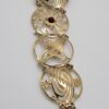 Vintage Wild Bryde Celestial Saturn Sun Gold Tone Bracelet Vintage Wild Bryde Celestial Saturn Sun Gold Tone Bracelet
