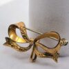Vintage AMCO 1/20 10K Gold Filled Bow Brooch
