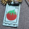 Rossi Dancing Woman Tomato Charm Figural Brooch