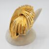 Vintage Signed Monet Gold Tone Spray Brooch