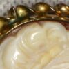 Vintage Carved Shell Cameo 12K Gold Filled Brooch Pendant