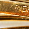 Vintage Napier Gold Tone Faux Pearl Spray Brooch