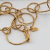 Julie Vos Laguna Gold Open Circle Station Necklace 39 Inch