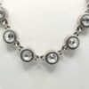 Vintage Crown Trifari Clear Rhinestone Necklace