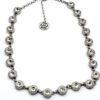 Vintage Crown Trifari Clear Rhinestone Necklace