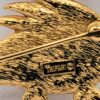 BRO-00034 (1) Vintage Crown Trifari Gold Tone Fish Brooch