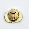 VTG 1980-1990s Enamel Jack-O'-Lantern Pumpkin Button Covers (Set of 4)