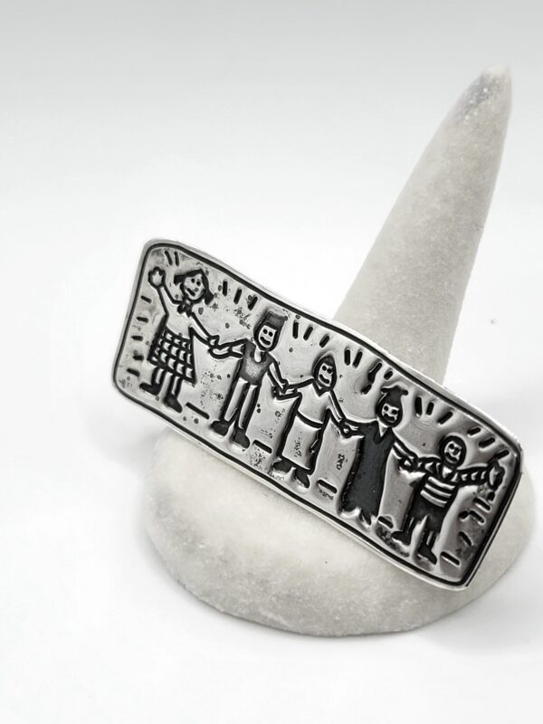 EFS Save the Children Sterling Silver Brooch