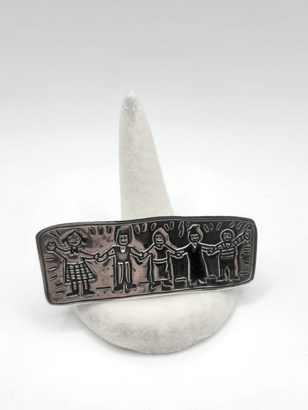 EFS Save the Children Sterling Silver Brooch