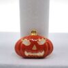 PEN-00011 (1) (9) Vintage Halloween Jack-O'-Lantern Pendant - Orange Enamel Pumpkin Charm